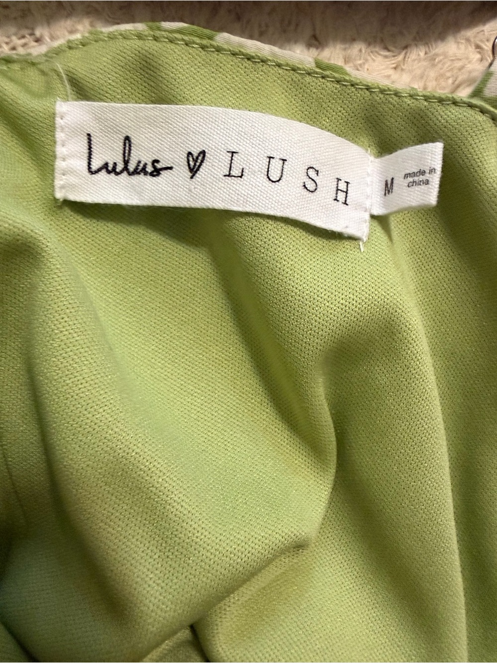 Lulu's Light Green Floral Maxi Slip Dress - Picture 4 of 4
